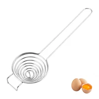 egg separator egg yolk white separator for baking kitchen gadget yolk white separator tool quail egg peeler food grade stainless