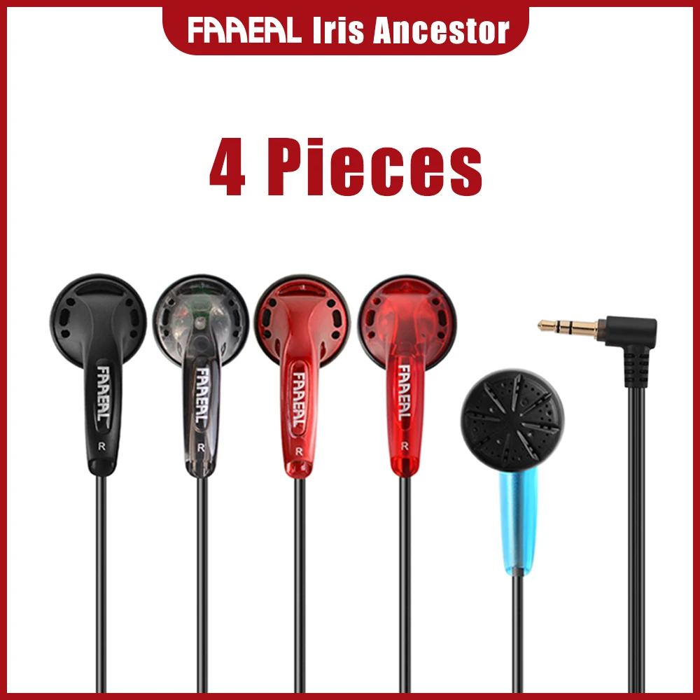 

Наушники-вкладыши FAAEAL, проводные, Hi-Fi, с 4 шт./упак., Iris Ancestor, для Xiaomi, Huawei