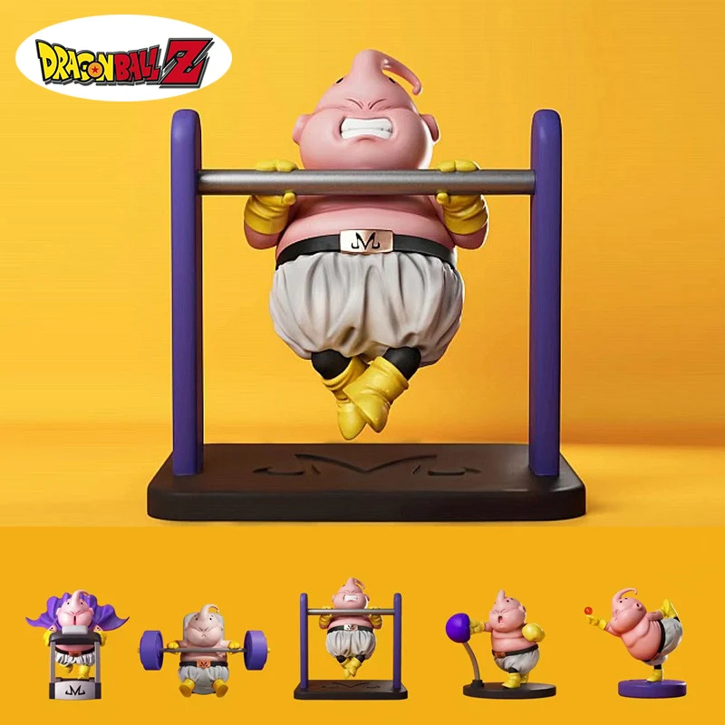 

7 Styles Japan Hot Anime Figure Dragon Ball Fat Majin Buu Muscle Doll Action Figure Toys Children's Birthday Gifts