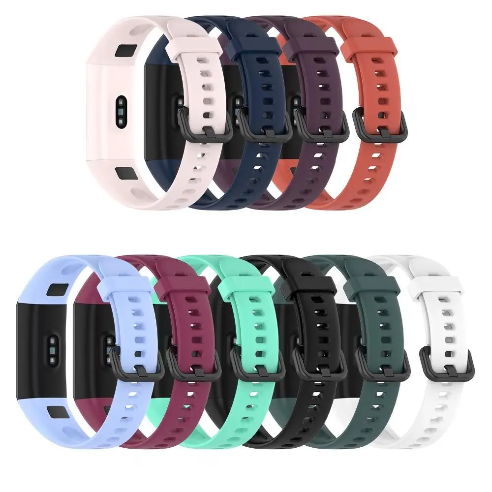 

Original Silicone Strap For Huawei Band 4/Honor Band 5i Smart Bracelet Replacement Sport Wristband Band 4 Band 5i Correa