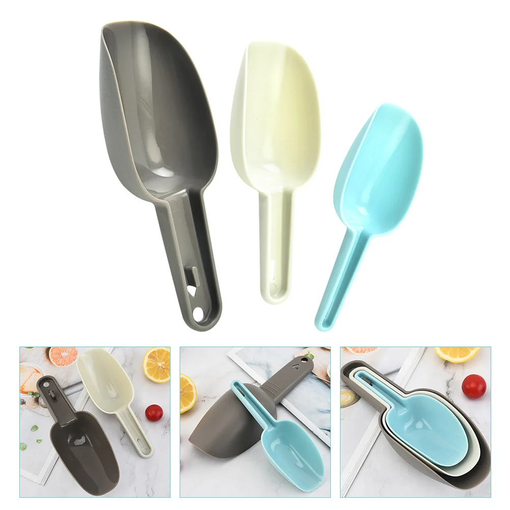 

Plastic Ice Cubes Ice Food Scoop Clip Stainless Steel Plastic Tong Cube Tongs Whole Grains Kitchen Accessory