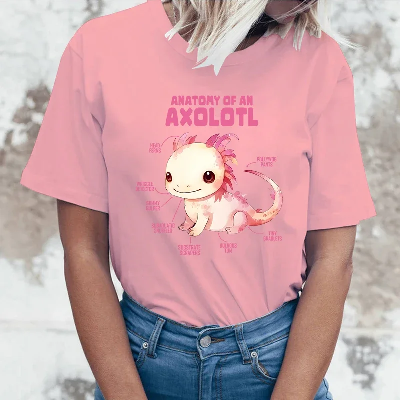 Повседневная футбольная рубашка с анатомическим принтом для женщин