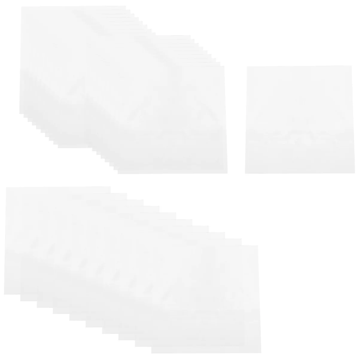 30 плоских открытых верхних сумок прочная крышка 6 7 мил пластиковые наружные