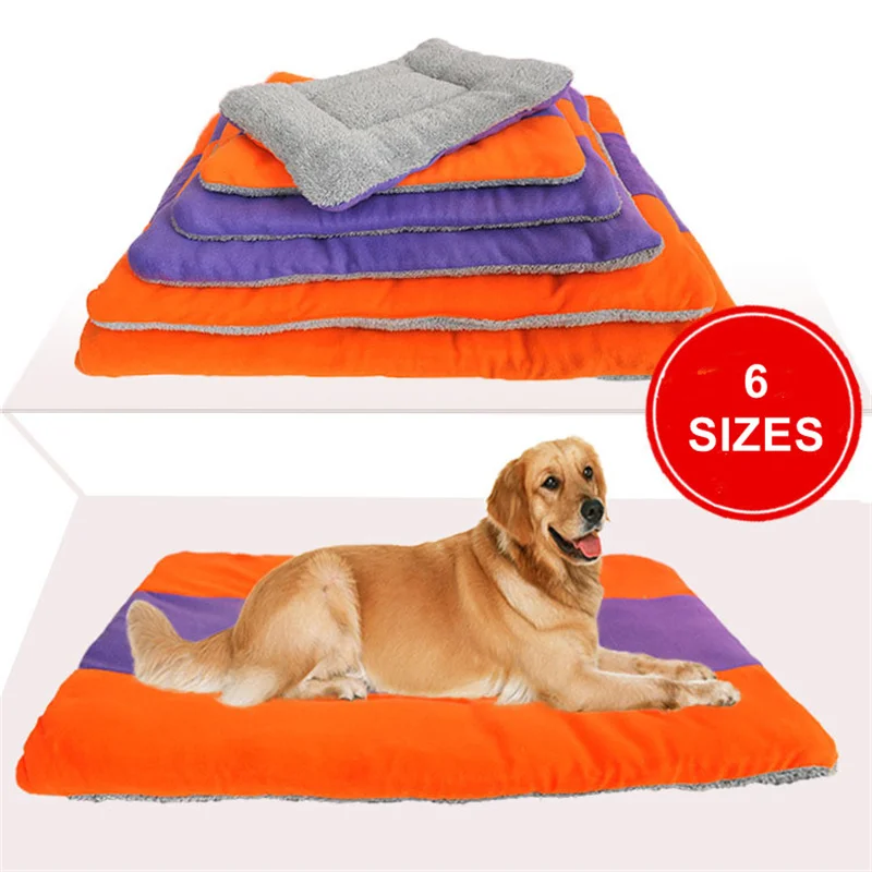 

Dog Washable Mat Fleece Thicken Soft Cat Blanket Sleep Bed Puppy Cushion Uderpad Seat Cover Pet Home Rug Accessories Shitzu Spit