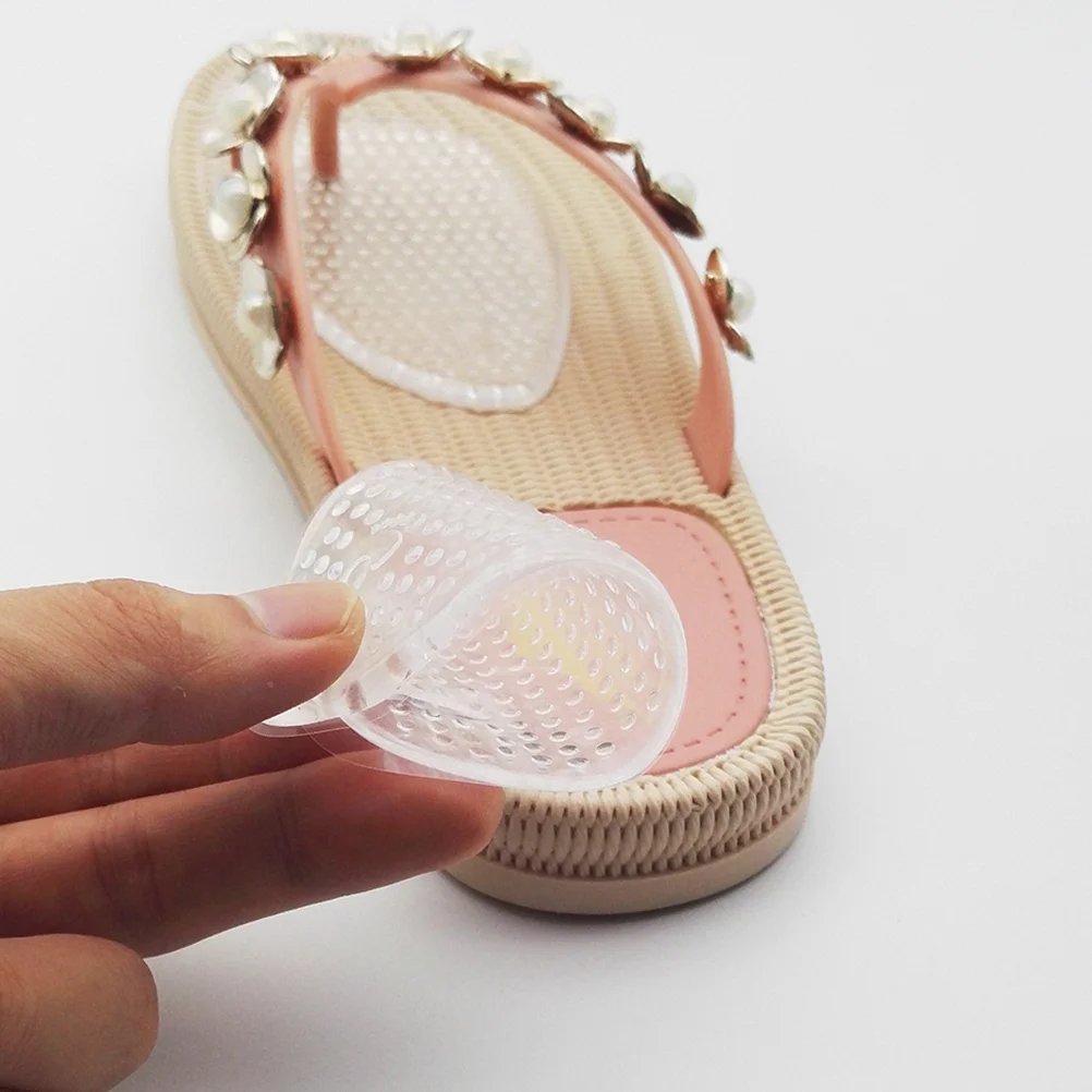 4 пары подушечек для сандалий подушечки шлепанцев вставки обуви передние ножки