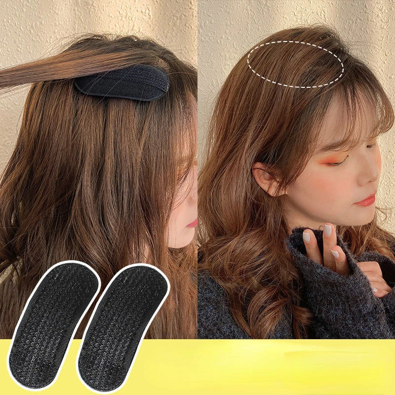 1 Pcs Hair Root Natural Fluffy Hair Sponge Bobby Hairpins Invisible Bangs Clips Magic Hair Donut Bun Makers Korean Styling Tools