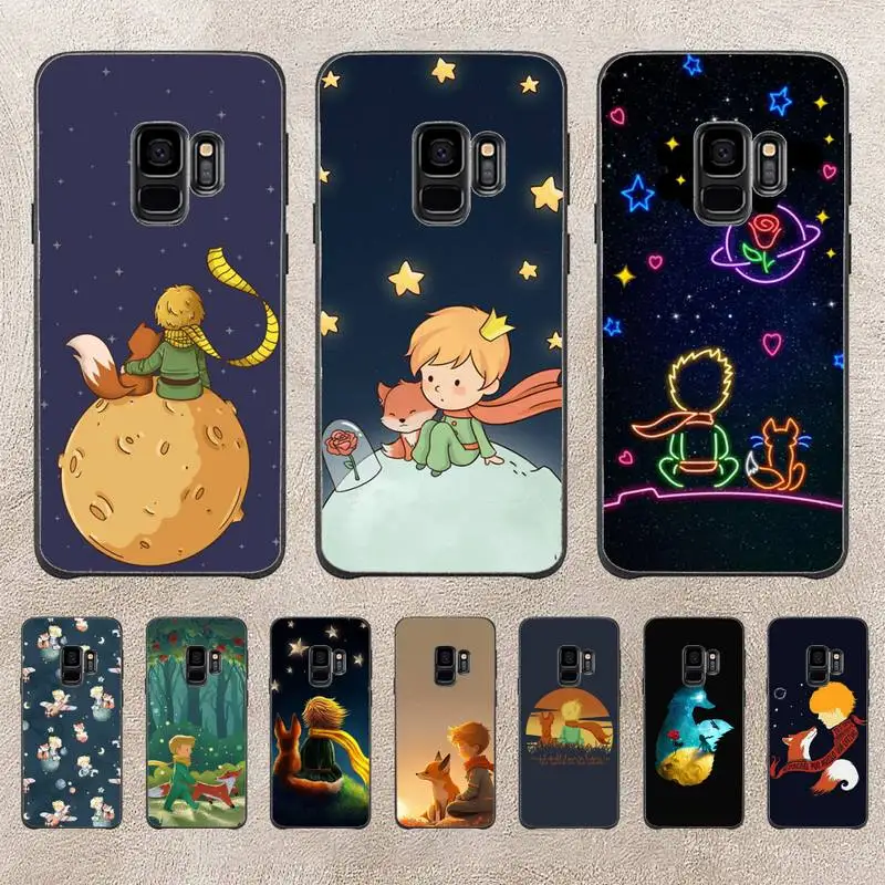 

The Little Prince Fox Phone Case For Samsung Galaxy A51 A50 A71 A21s A71 A41 A70 A30 A22 A02s A53 A72 A73 5G Cover