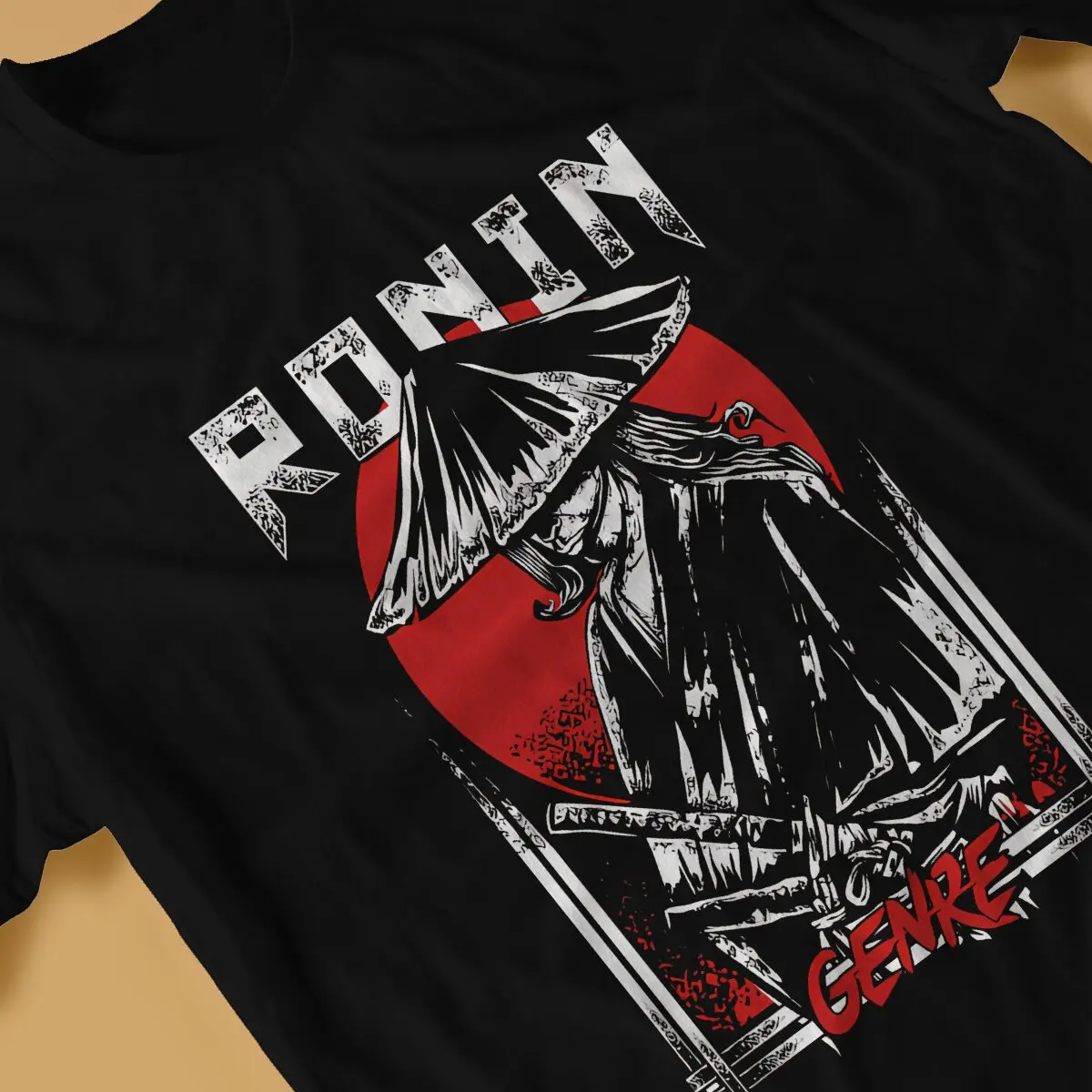 Футболка Ronin мужская с круглым вырезом стильная рубашка из полиэстера юмором