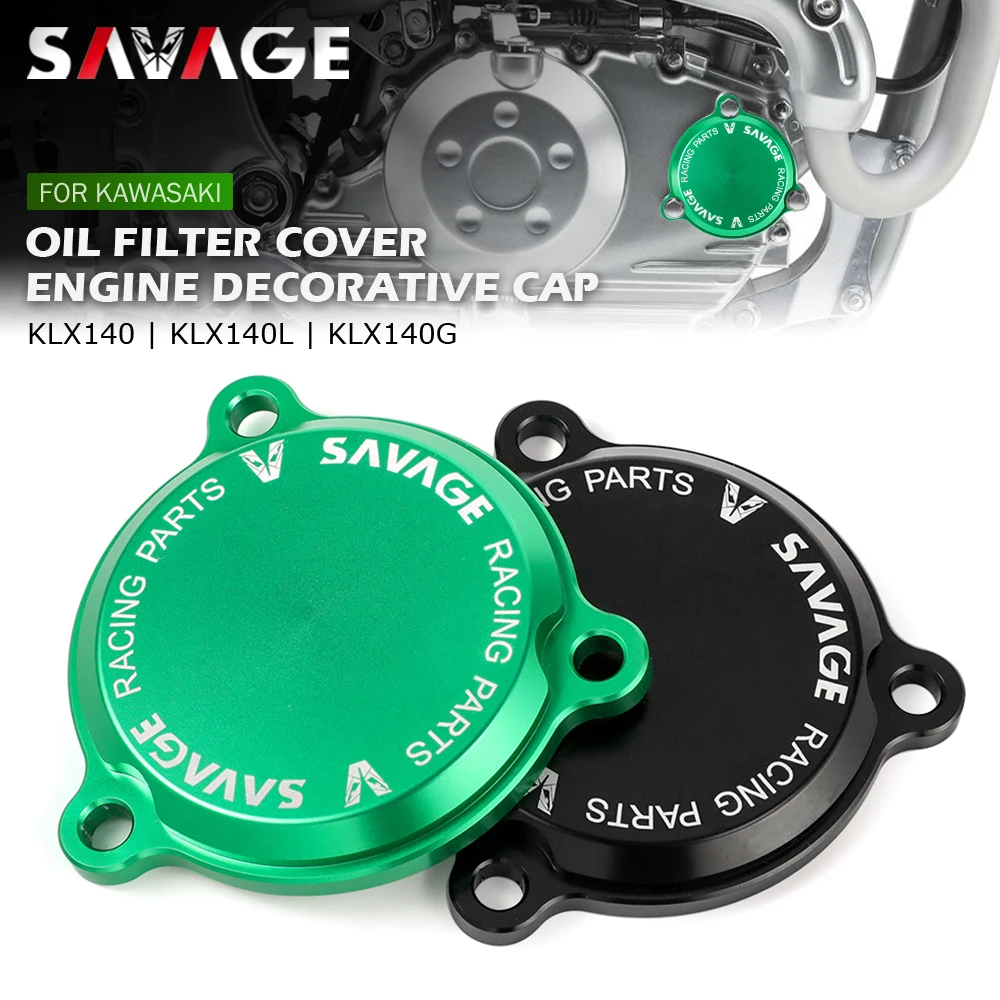 Cover For Kawasaki Klx140 Klx140l Klx140g Klx 140/l/g 2008-2023 Motorcycle Accessories Aluminum Decorative Cap