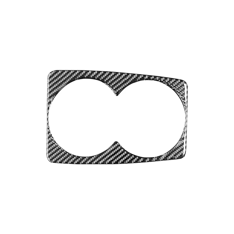 Держатель для чашки рамка панель украшение мягкое углеродное волокно Mazda 3 Axela 2017