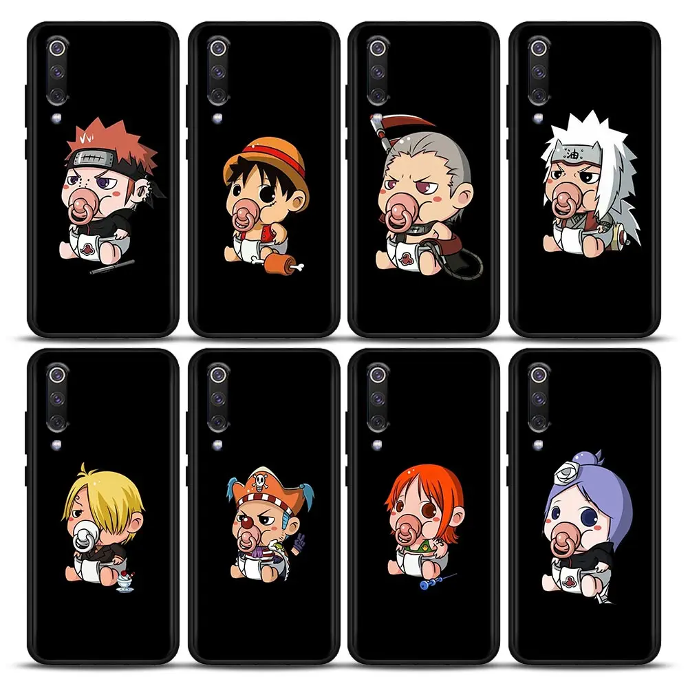 

Cute One Piece Naruto Children Phone Casefor Xiaomi Mi 12 12X 11 Lite 11X 11T X3 X4 NFC M3 F3 GT M4 Pro Lite NE 5G Soft TPU Case
