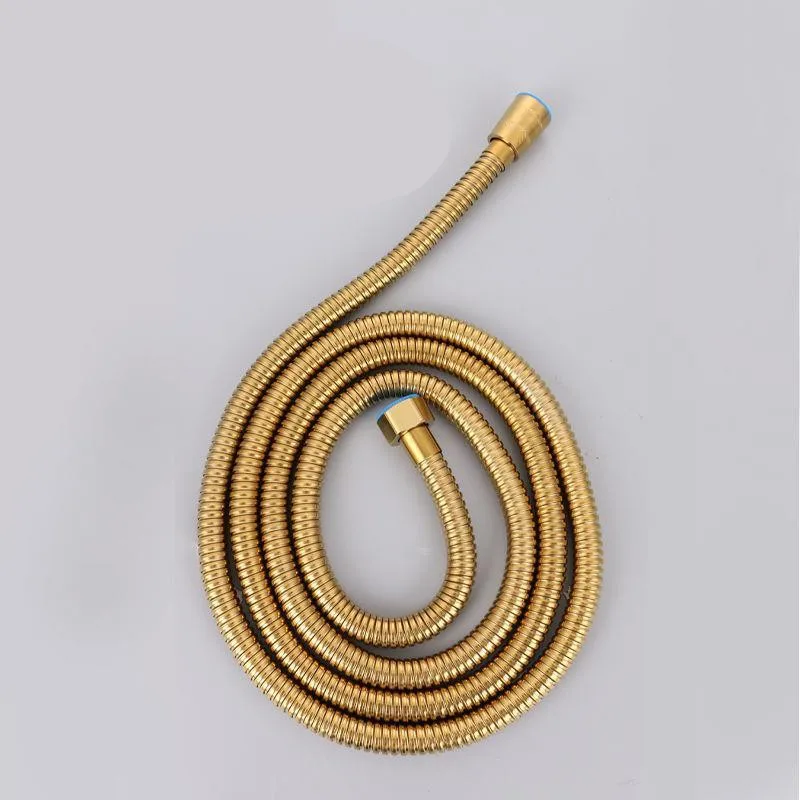 Хромированный/золотистый/черный полированный шланг для душа G1/2 1 5 м