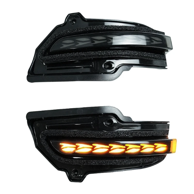 Автомобильное боковое зеркало Φ динамический индикатор желтого цвета для Toyota Hiace