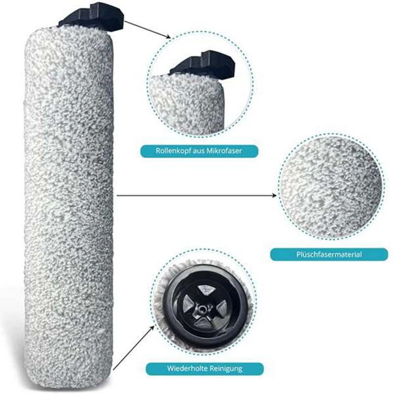 Сменный HEPA-фильтр и щеточный ролик подходит для беспроводного пылесоса Xiaomi Roborock