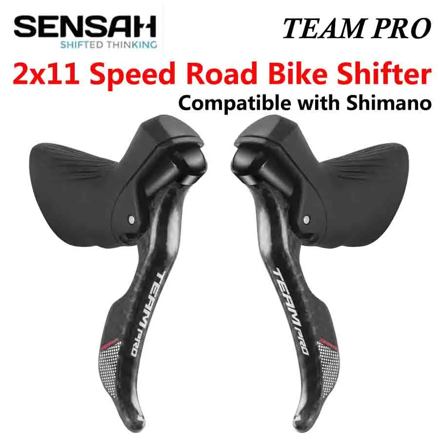 SENSAH Road STI переключатели передач велосипеда 2x7 2x8 2x9 2x10 2x11Speed рычажный тормозной