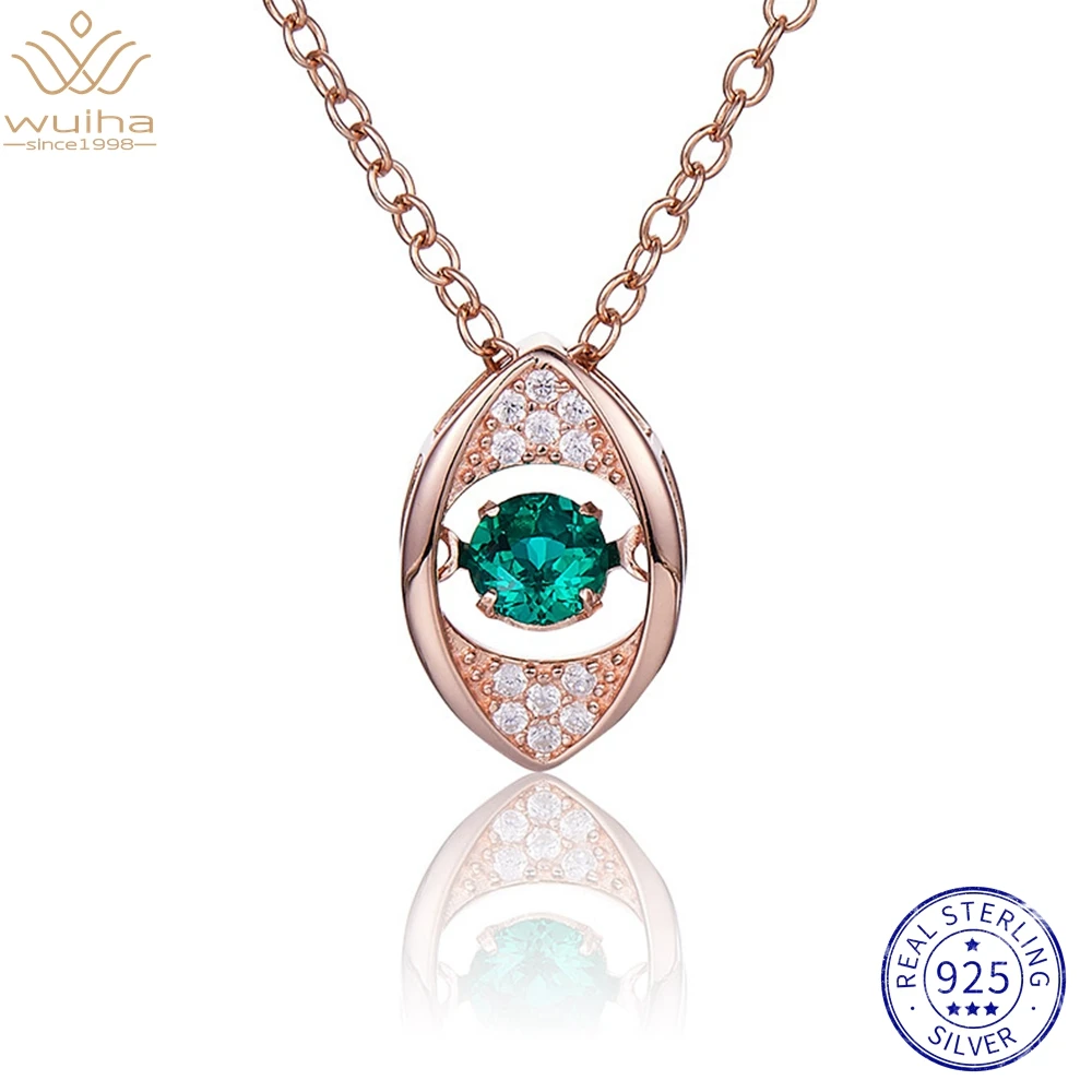 

Кулон из серебра 925 пробы с изумрудом, карат