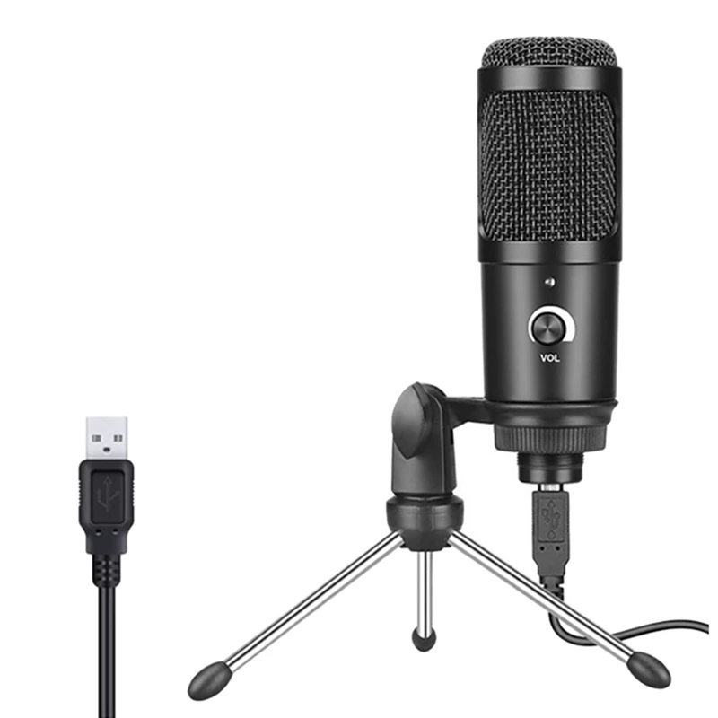 

USB Microphone PC Desktop USB Reverb K Song Condenser Microphone