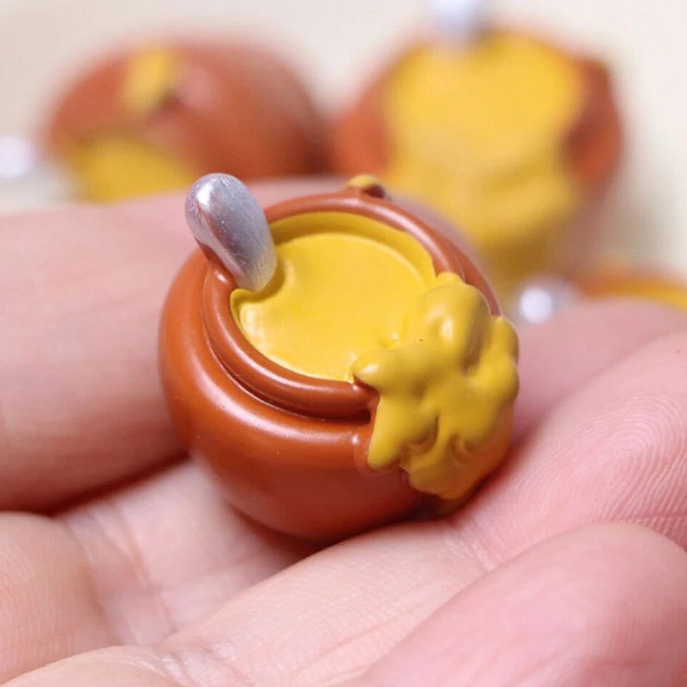 

Миниатюрные банки для меда из смолы, 3/6 шт.