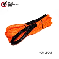 face forward sun orange 3430ft kinetic energy recovery ropesynthetic winch ropetow rope cardouble braided nylon rope