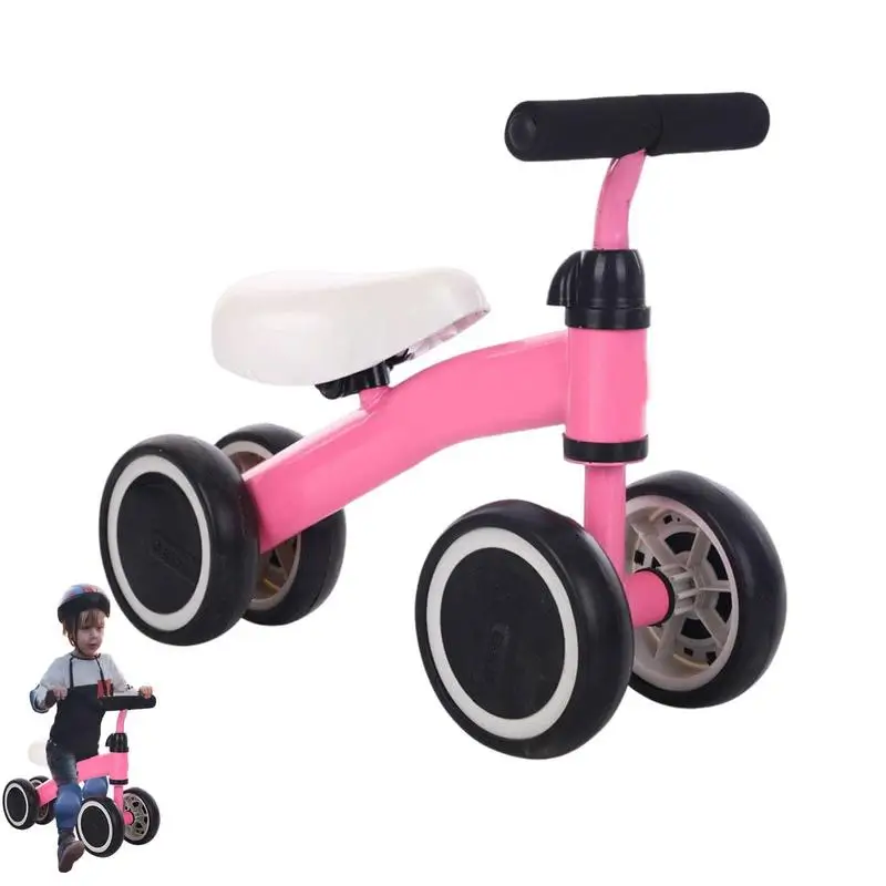 

Baby Balance Bike Toddler Bike Toy For 1-3-year-old Boys Girls 12-36 Month Toddler Balance Bike 4 Wheels Toddler First Bike