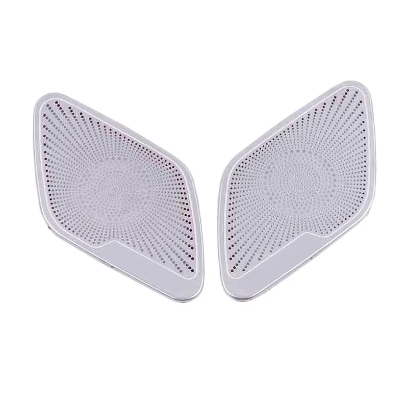 

Для Volkswagen Golf 7 MK7 2013- 2019 2020 Стайлинг автомобиля нержавеющая сталь автомобильная дверь аудио динамик декоративная крышка отделка 3D наклейка