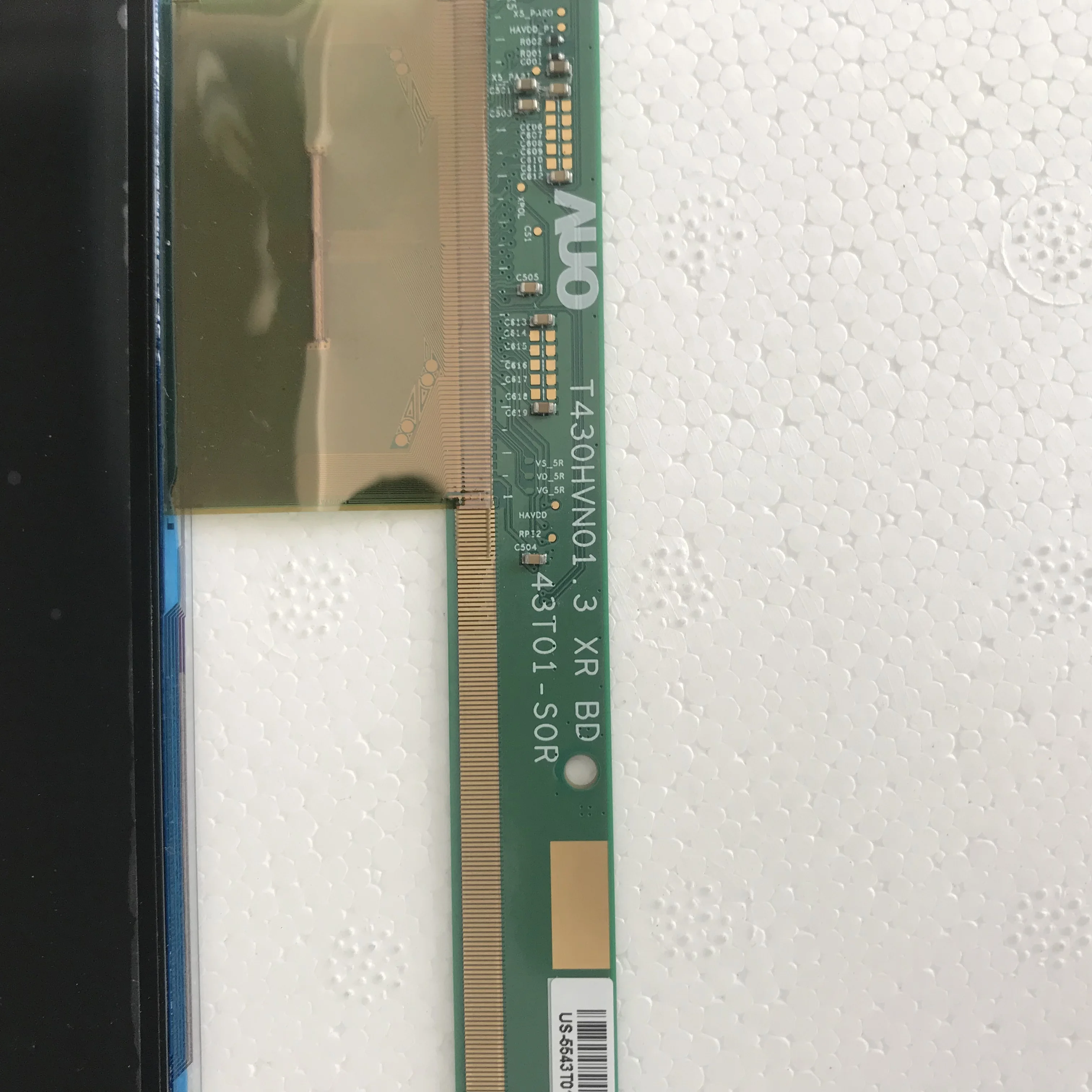 

led tv panel lcd for AUO smart android box tv stand T430HVN01.3
