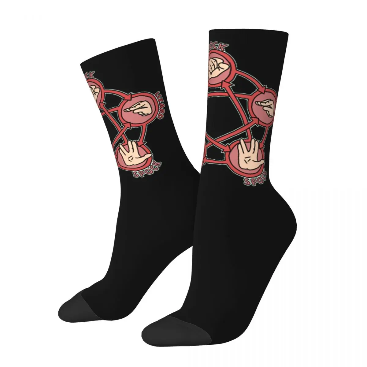 

The Big A Bangs Theory BACK DESIGN Sheldon Color contrast socks Compression Socks Humor Graphic The Big Bang Theory Stocking