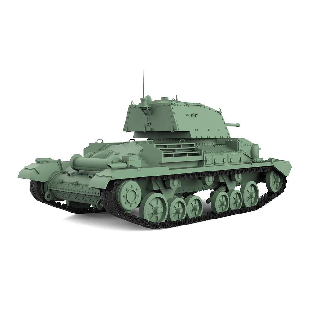 

SSMODEL 144561 V1.7/160561 V1.7 1/144 1/160 3D Printed Resin Model Kit British A10 Cruiser MkII Light Tank