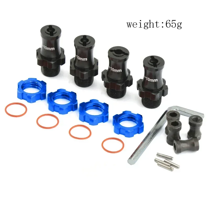 Металлический удлиненный адаптер шестигранной ступицы колеса 17 мм для Trxs Slash 2WD