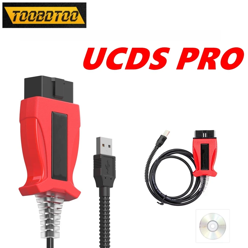 Профессиональный высококачественный UCDS PRO + V1.27.001 для полнофункционального Ford с 35 токами, полный лицензионный OBD2 диагностический инструмент
