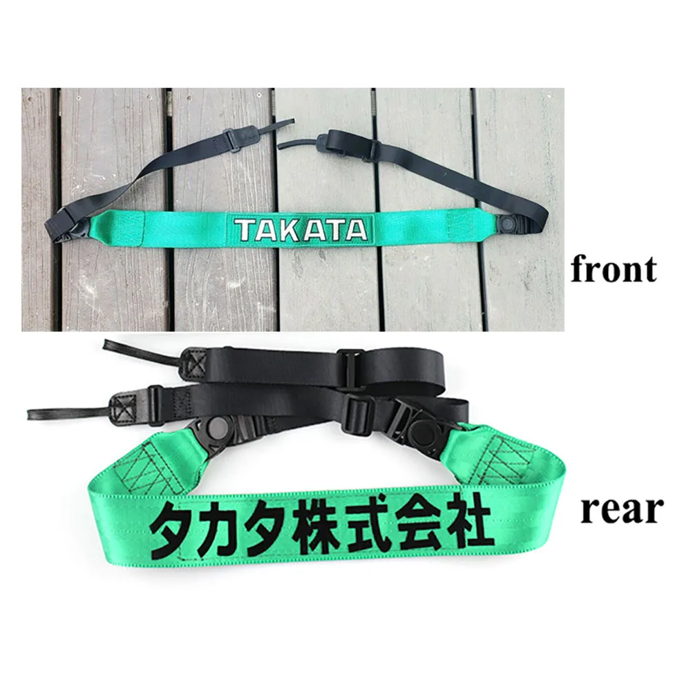 

Универсальный Регулируемый ремень для камеры JDM в стиле TAKATA ремень для камеры плечевой шейный ремень для гоночных сувениров