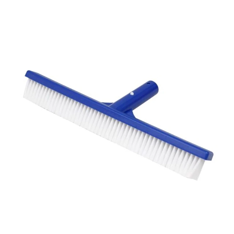 

10 Inch Plastic Cleaning Brush Tip Cleaner Curved Swimming Pool Broom Algae Portable Surfaces Heavy Duty Spa Walls Accessories