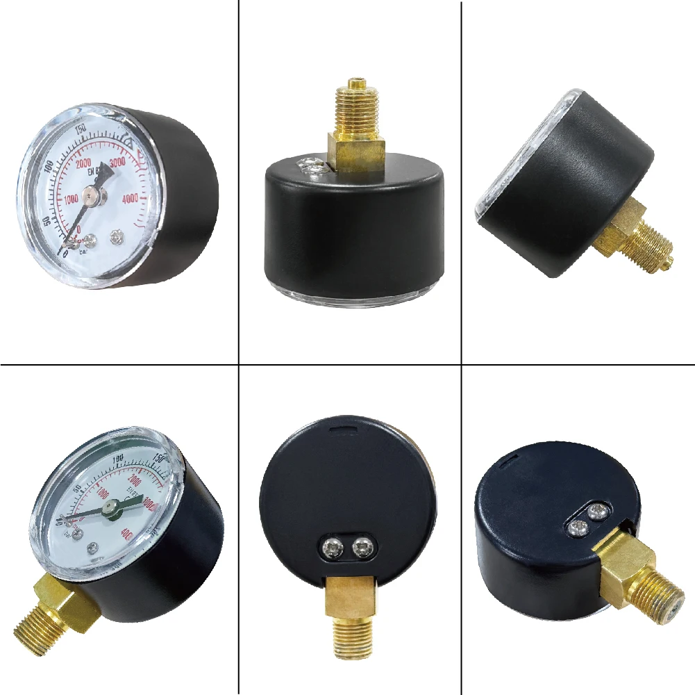 Фото Аксессуар FX Манометр с резьбой 1/8BSP KI2,5% Манометр HPA диаметром 4 см, два варианта: нижняя резьба и задняя часть сквозняков №1
