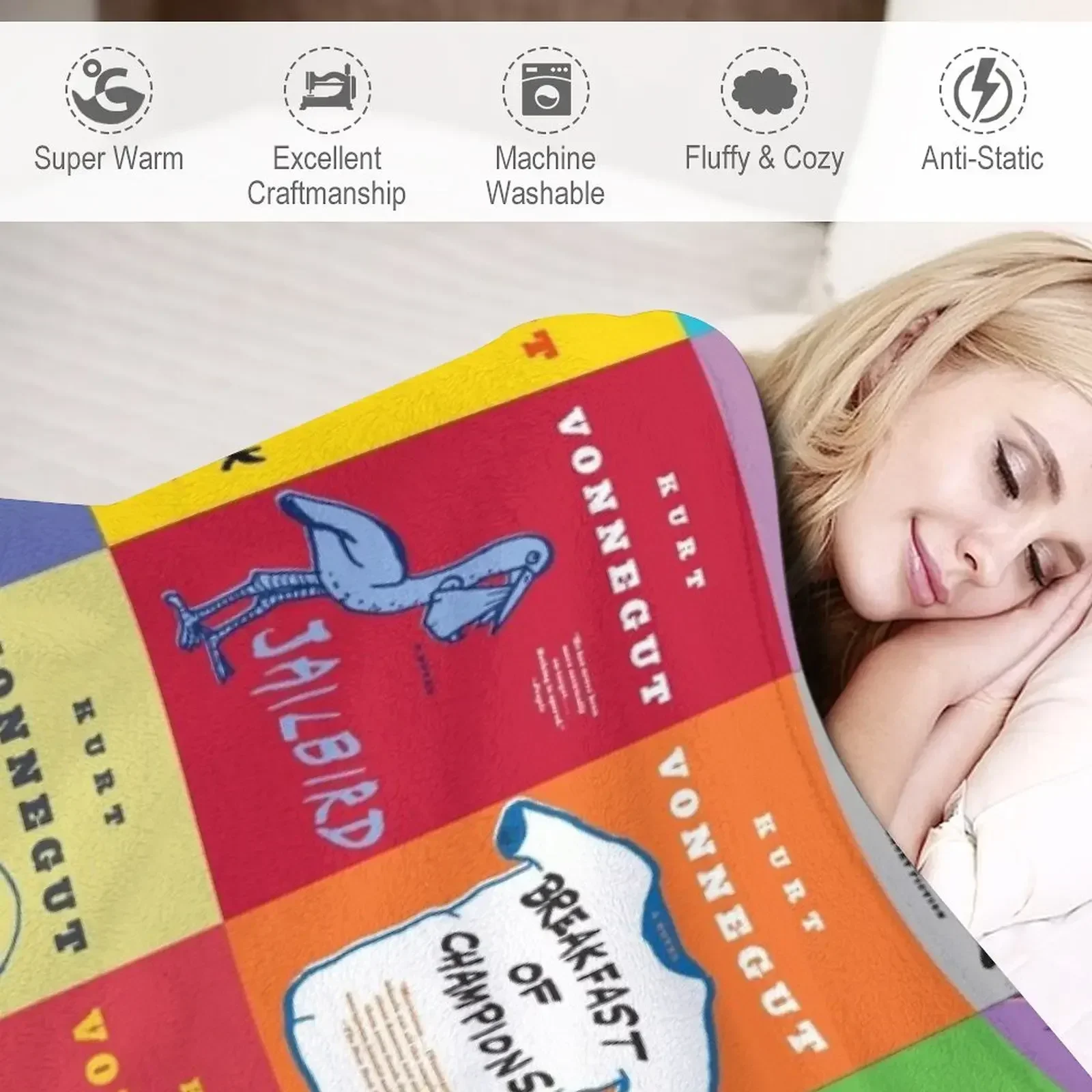 Мягкие мягкие одеяла The Works Курта Воннегута