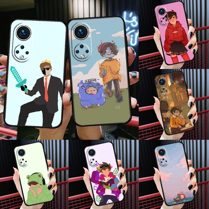 

Dream Smp Case For Honor 50 Lite Cover For Huawei P50 Pro P20 P30 P40 Lite P Smart Z 2021 Nova 5T