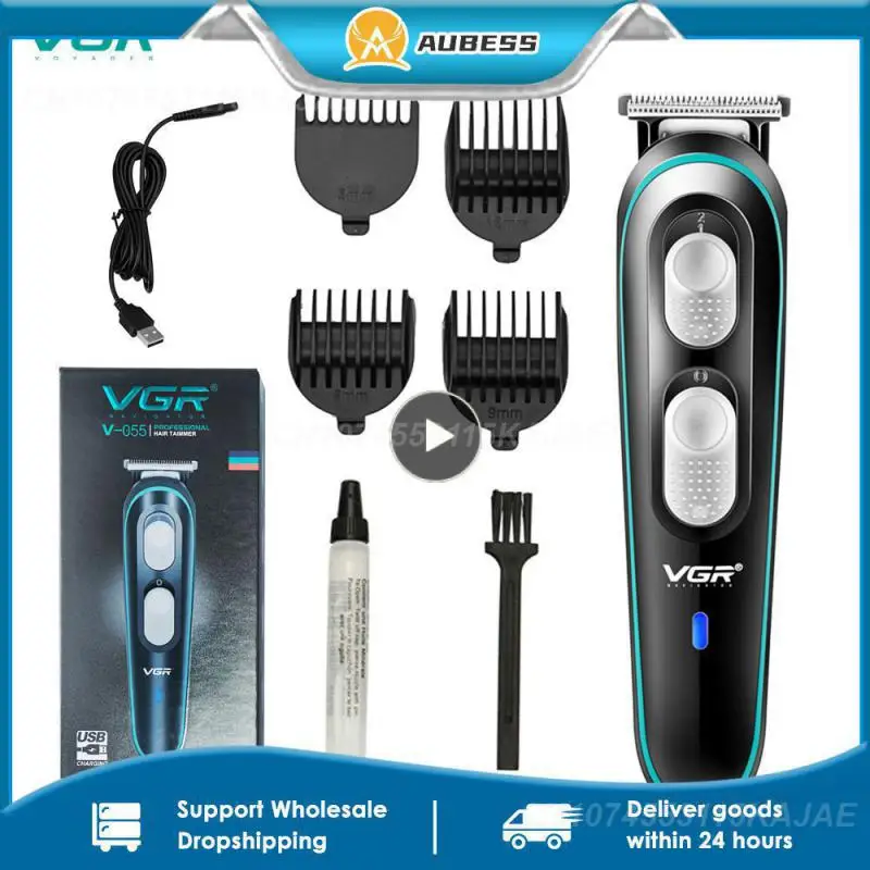 

1~5PCS Wireless Electric Hair Trimmers Hair Clipper Professional Adjustable Beard Trimmer Electric Clippers Rechargeable Haircut