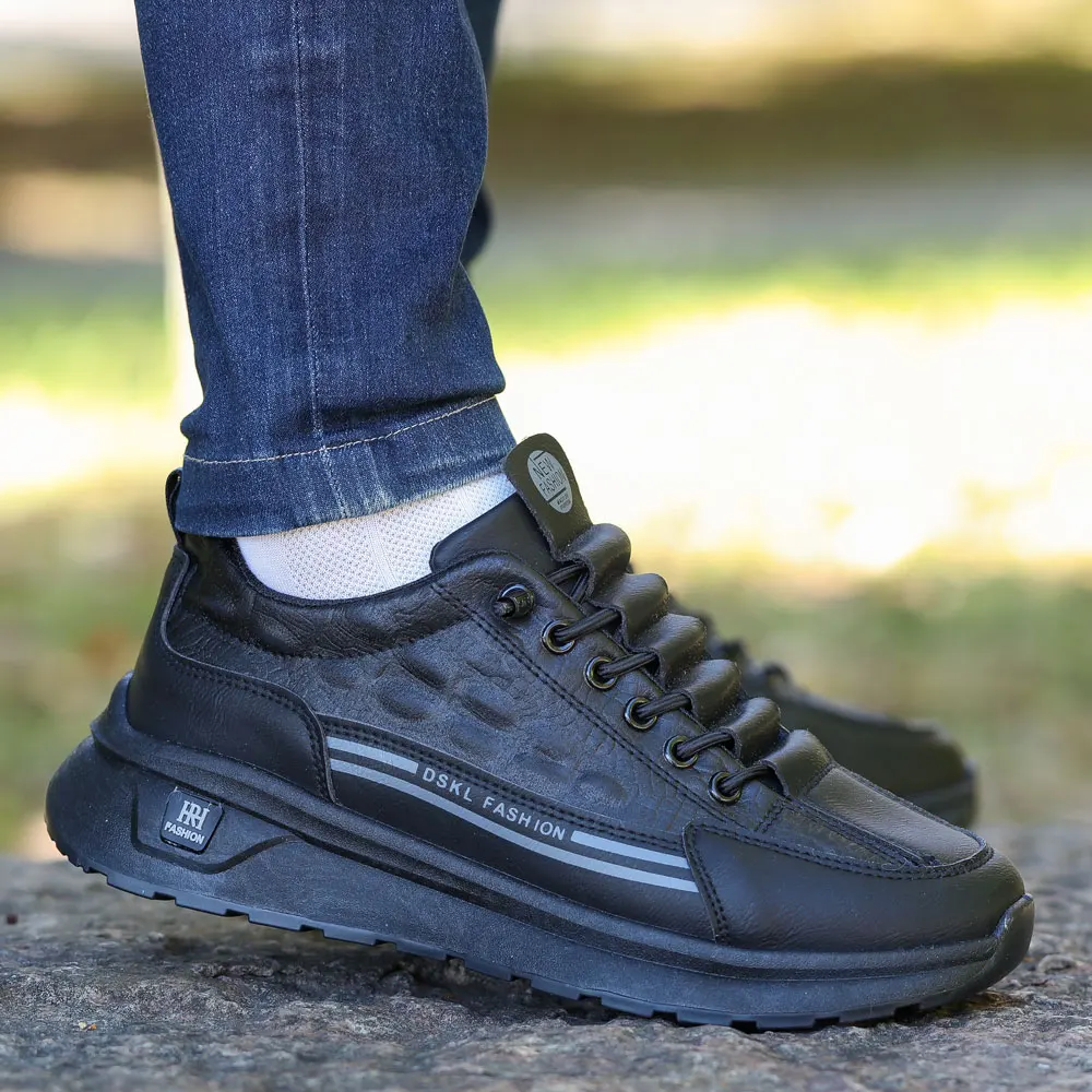 Мужская обувь 2024 осень и зима новая мягкая кожаная поверхность удобная дышащая