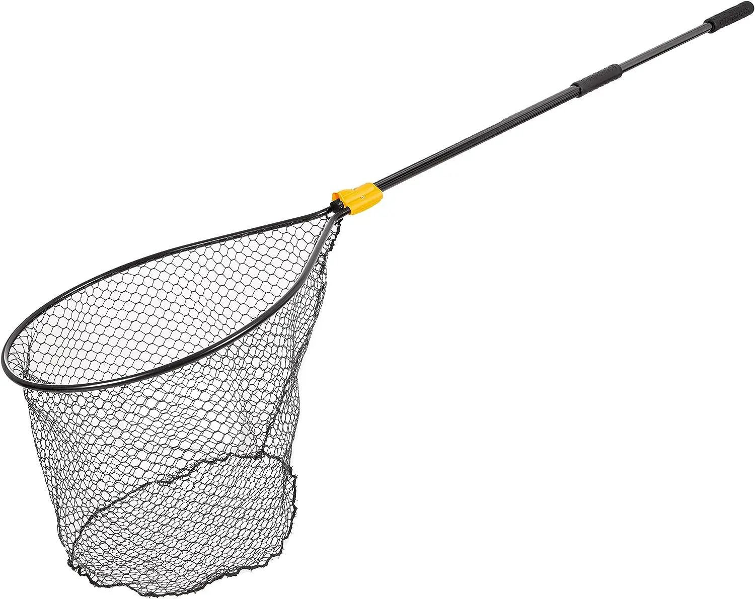 

Telescoping Handle Net | Teardrop Hoop Size 20" X 23" | Telescoping Handle 35-60" | Netting Tangle-Free Micromesh speed cass