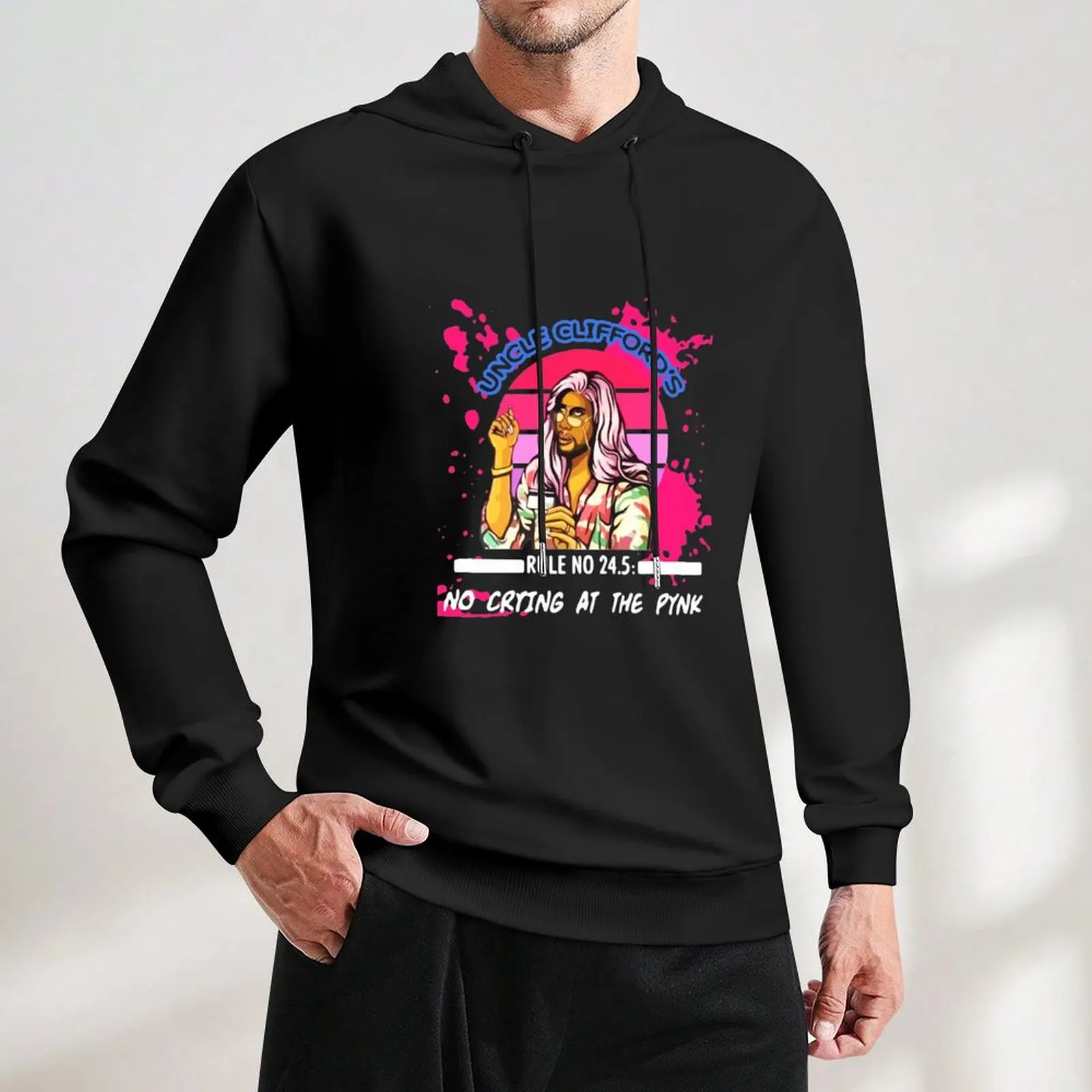 P Valley Uncle Cliff-ord's Rule no 24.5 Crying at The Rosenk Подарок для фанатов пуловер с капюшоном