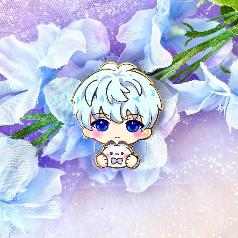 Эмалированные булавки LAD's Zayne Xavier Rafayel Sylus Mascot