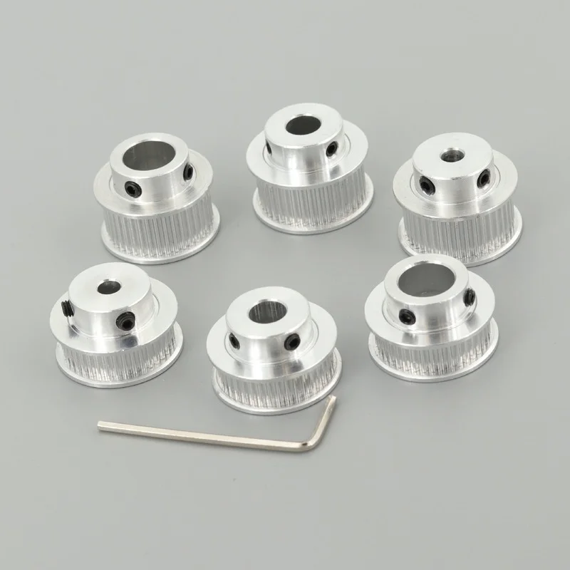 GKTOOLS GT2 Timing Pulley 2GT 40 Teeth Bore 5/6/6.35/8/10/12mm Synchronous Wheels Width 6/9/10mm Belt 3D Printer Parts images - 6
