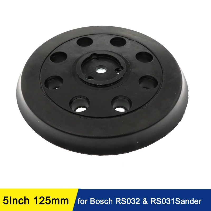

Durable 125mm Hook and Loop Sanding Pad Replacement 5 Inch Backing Plate for Sander Models 1295DP 1295D 1295DH 1295DVS 3107DVS