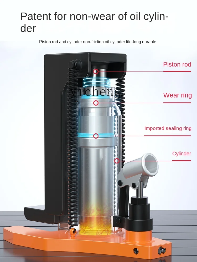 ZXP вертикальный домкрат маленький крюк гидравлический низкое давление масла 10T 20T