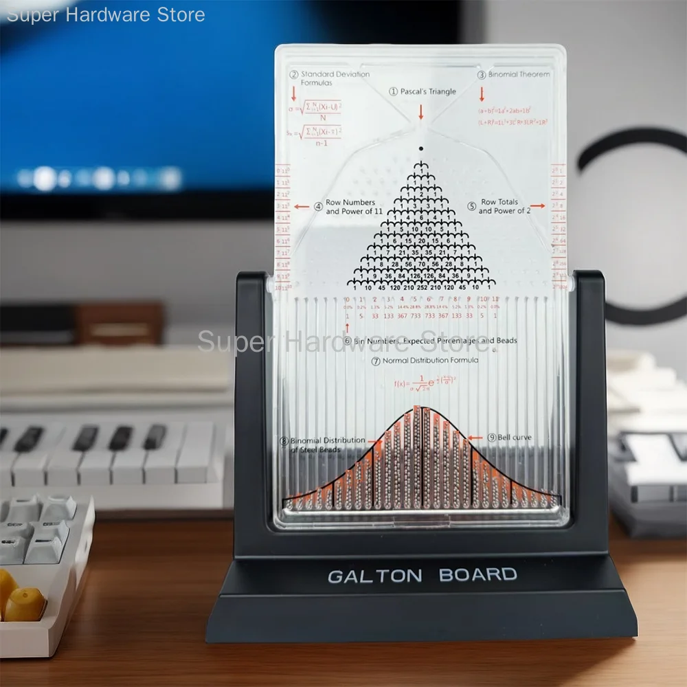 Гольтонная доска, научное настольное украшение с моделью обычного распределения, представляет собой обучающий инструмент для предсказания декомпрессии. дайяна купер предсказания архангелов