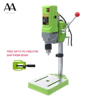 amyamy mini drilling machine 220v ac drill press for home 710w electric drill power tools drill eu plug 5156e