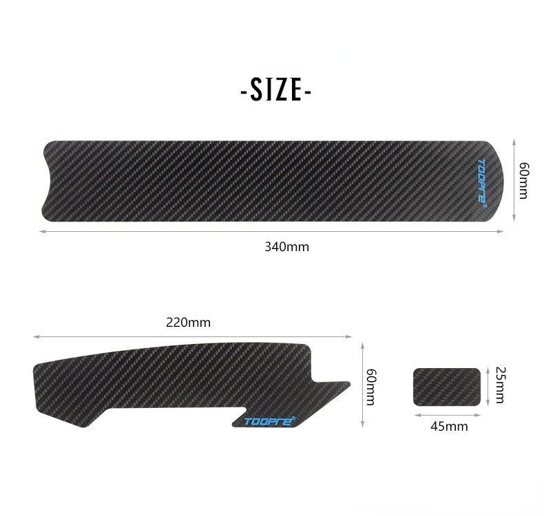 Протектор цепи велосипеда углеродный уход рама царапины MTB дорожный велосипед