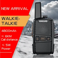 2PCS Walkie Talkie Mini Powerful Ham Radio Station Comunicador UHF Two-Way Radio Portable Transmitter Receiver Talkie