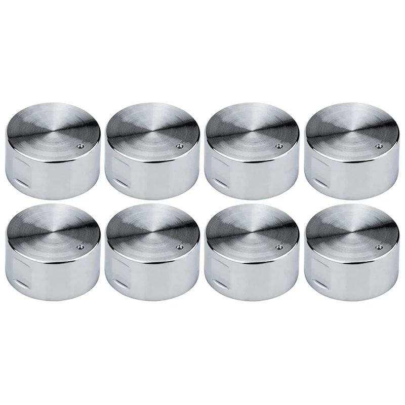 

8Pcs Metal Gas Stove Knobs 6Mm Universal Cooker Control Range Oven Knobs Cooktop Burner Knob Gas Hob Switch
