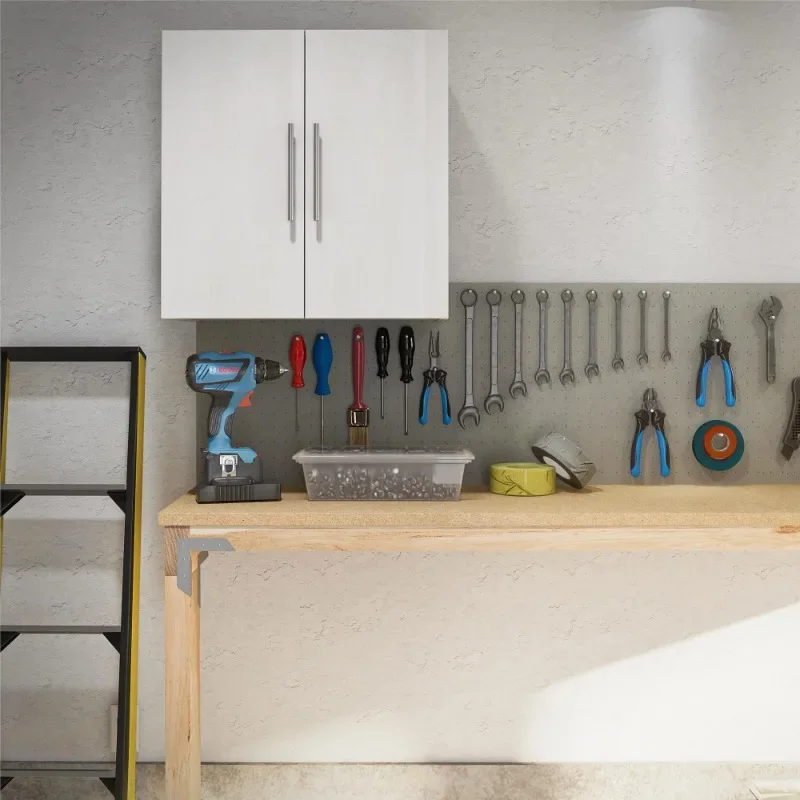 24-дюймовый настенный шкаф для гаражного хранения Systembuild Evolution Westford дуб цвета