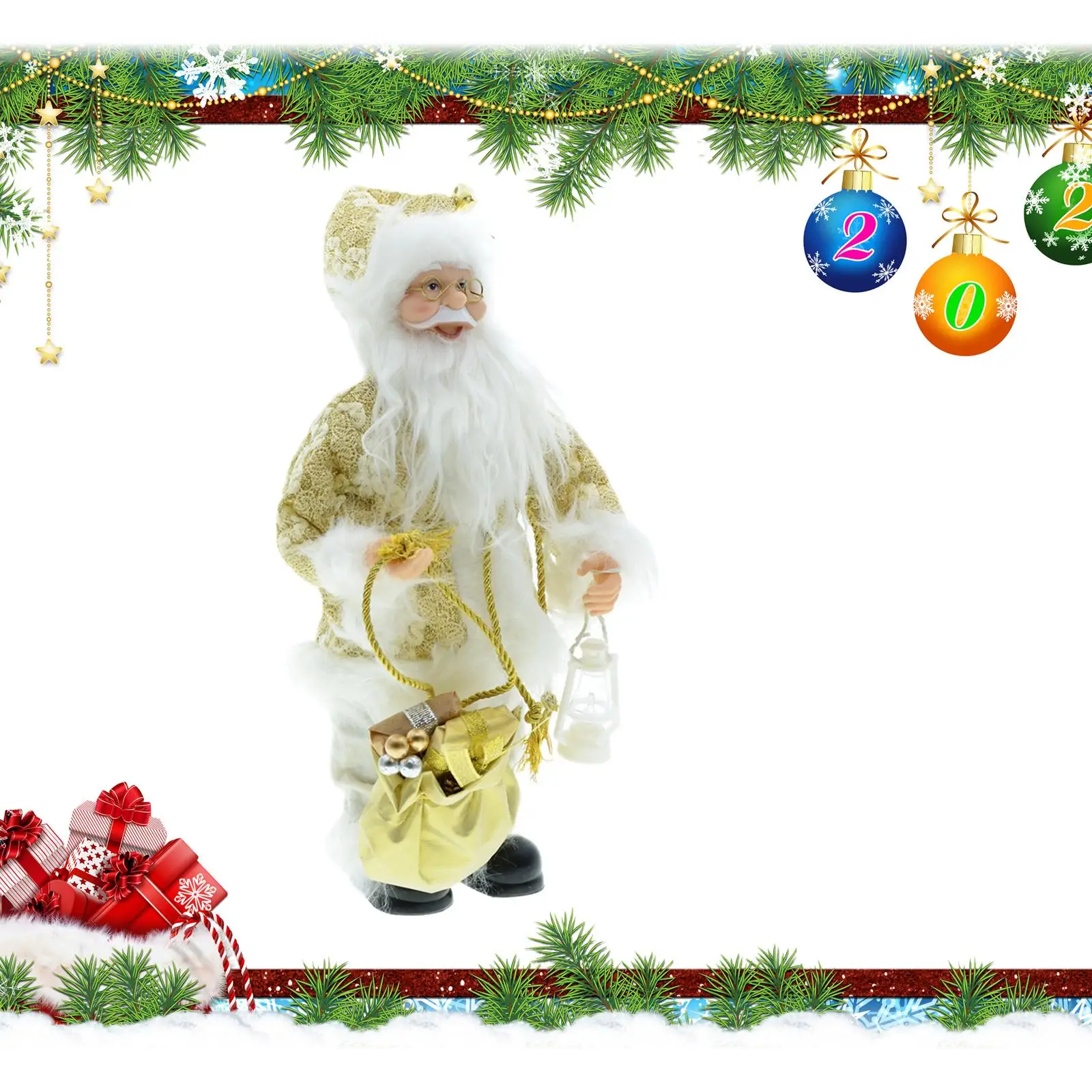 

Милые фигурки Санта-Клауса, рождественские украшения, скульптура для домашнего стола